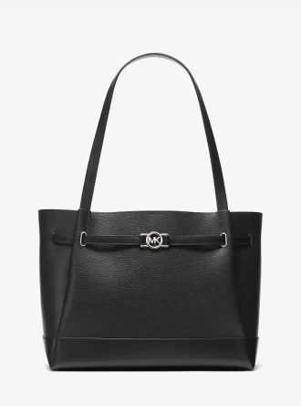 Bolso tote grande de piel granulada Reed