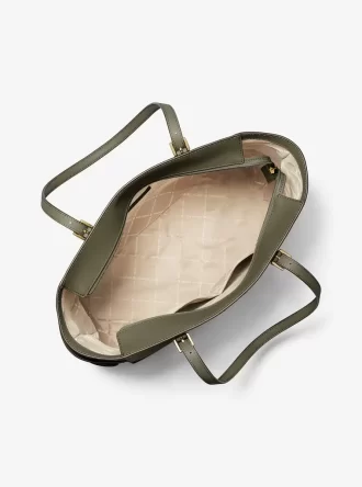 Bolso tote grande de piel saffiano Gilly