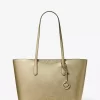 Bolso tote grande metálico con cremallera superior de Arden Bolso tote grande metálico con cremallera superior de Arden