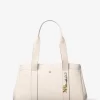 Bolso tote grande Romee de piel granulada