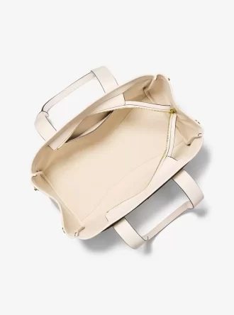 Bolso tote grande Romee de piel granulada