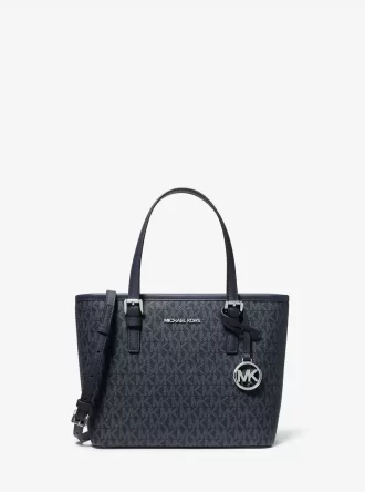 Bolso tote Jet Set Travel extra pequeño con cremallera superior y logotipo