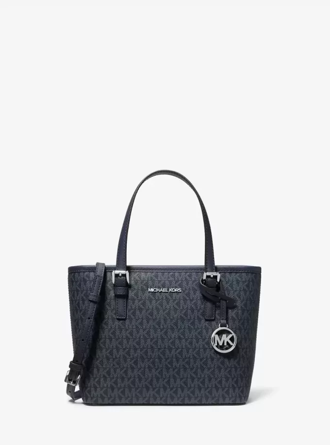 Bolso tote Jet Set Travel extra pequeño con cremallera superior y logotipo Bolso tote Jet Set Travel extra pequeño con cremallera superior y logotipo