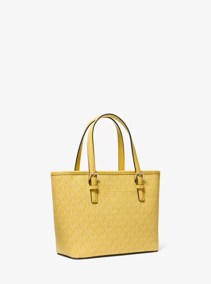Bolso tote Jet Set Travel extra pequeño con cremallera superior y logotipo Bolso tote Jet Set Travel extra pequeño con cremallera superior y logotipo
