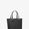Bolso tote Jet Set Travel extrapequeño de piel saffiano con cremallera superior Bolso tote Jet Set Travel extrapequeño de piel saffiano con cremallera superior