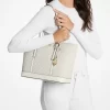 Bolso tote Jet Set Travel pequeño con cremallera superior y logotipo Bolso tote Jet Set Travel pequeño con cremallera superior y logotipo