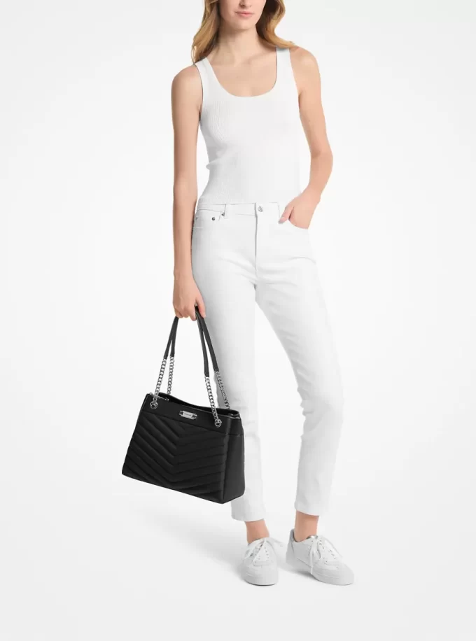 Bolso tote mediano acolchado Whitney