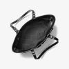Bolso tote mediano con bolsillo y logotipo de Jet Set Bolso tote mediano con bolsillo y logotipo de Jet Set