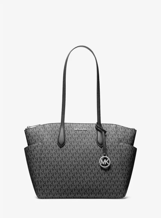 Bolso tote mediano con el logotipo de Marilyn Bolso tote mediano con el logotipo de Marilyn