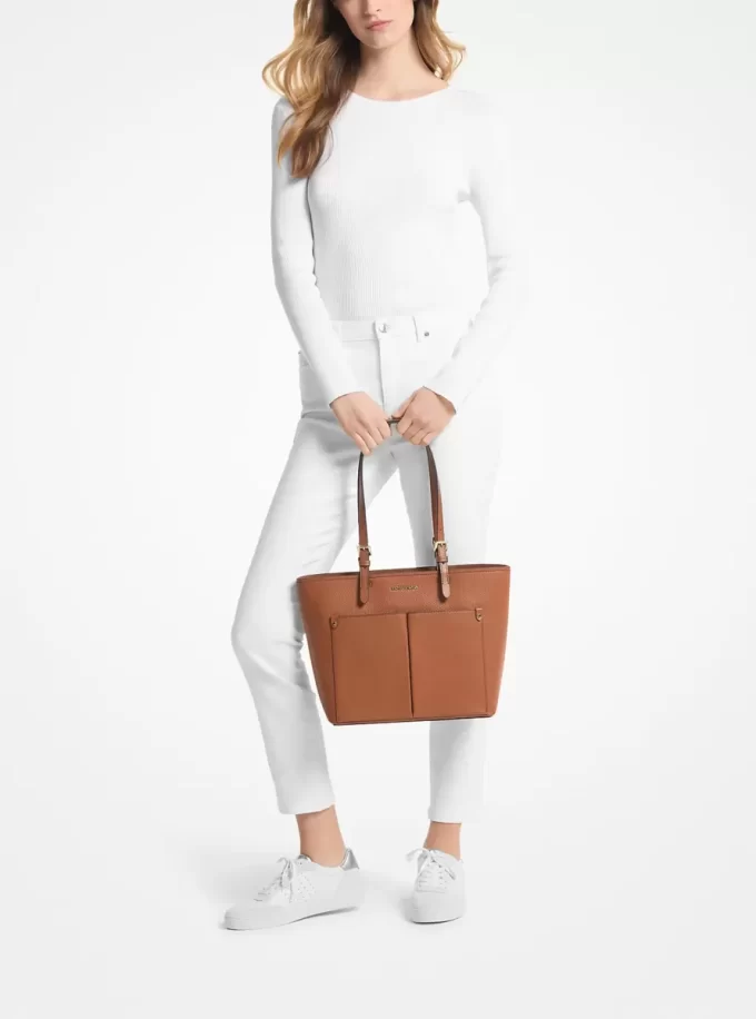 Bolso tote mediano de bolsillo Jet Set Bolso tote mediano de bolsillo Jet Set