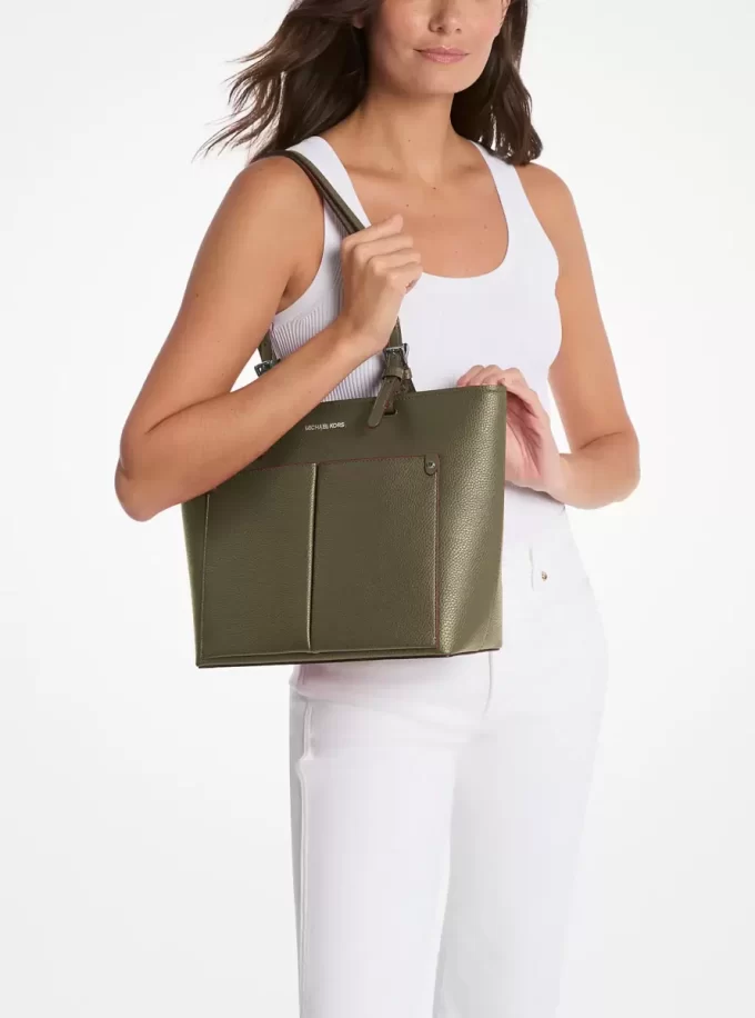 Bolso tote mediano de bolsillo Jet Set Bolso tote mediano de bolsillo Jet Set