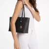Bolso tote mediano de piel granulada Quinn