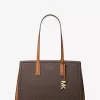 Bolso tote mediano Laila con logotipo de la firma Bolso tote mediano Laila con logotipo de la firma