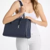 Bolso tote mediano Laila con logotipo de la firma Bolso tote mediano Laila con logotipo de la firma