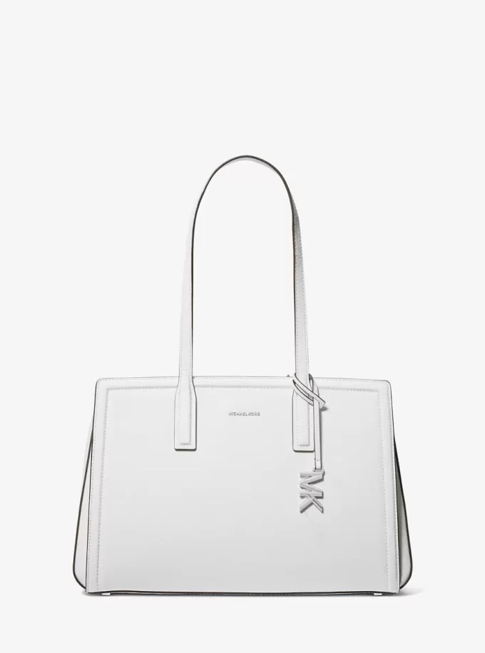 Bolso tote mediano Laila de piel granulada Bolso tote mediano Laila de piel granulada