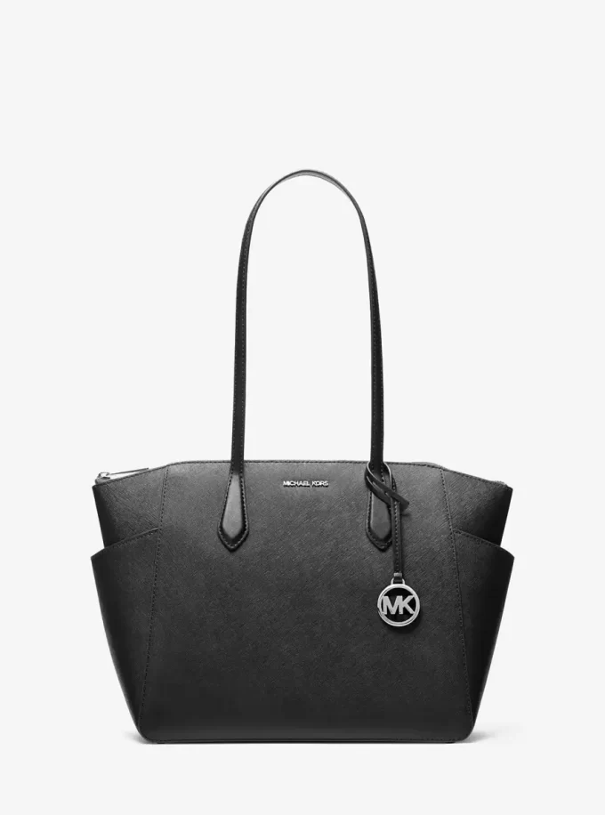 Bolso tote mediano Marilyn de piel saffiano Bolso tote mediano Marilyn de piel saffiano