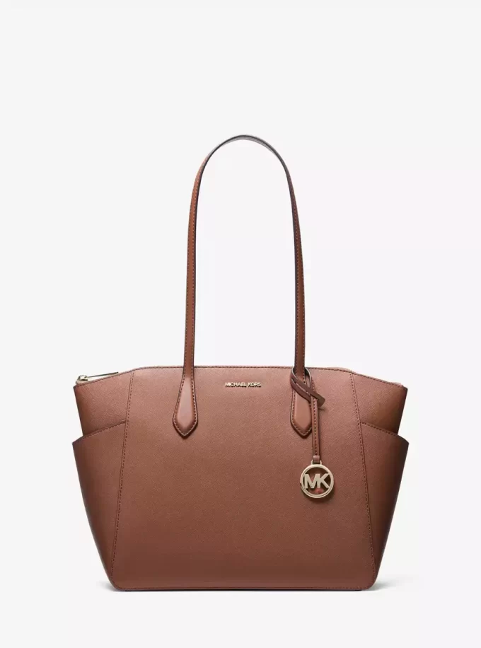 Bolso tote mediano Marilyn de piel saffiano Bolso tote mediano Marilyn de piel saffiano