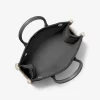 Bolso tote mediano Mirella de ante y borrego sintético Bolso tote mediano Mirella de ante y borrego sintético