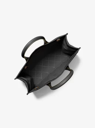 Bolso tote mediano Mirella de piel granulada