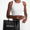 Bolso tote mediano Mirella de piel granulada Bolso tote mediano Mirella de piel granulada