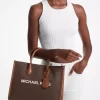 Bolso tote Mirella mediano con logo distintivo Bolso tote Mirella mediano con logo distintivo