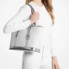 Bolso tote pequeño con cremallera superior y logo metálico de Jet Set Travel Bolso tote pequeño con cremallera superior y logo metálico de Jet Set Travel