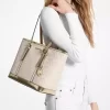 Bolso tote pequeño con cremallera superior y logo metálico de Jet Set Travel Bolso tote pequeño con cremallera superior y logo metálico de Jet Set Travel