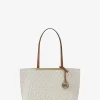 Bolso tote pequeño Evelyn con el logotipo de la firma Bolso tote pequeño Evelyn con el logotipo de la firma