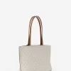 Bolso tote pequeño Evelyn con el logotipo de la firma Bolso tote pequeño Evelyn con el logotipo de la firma