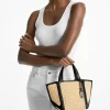 Bolso tote pequeño Jordi de piel y crochet hecho a mano Bolso tote pequeño Jordi de piel y crochet hecho a mano