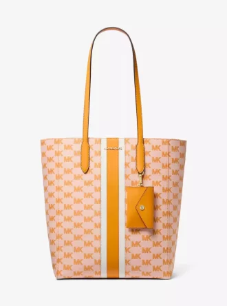Bolso tote Vincent Large Logo Jacquard con tarjetero