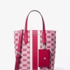 Bolso tote Vincent pequeño con logo en jacquard y tarjetero Bolso tote Vincent pequeño con logo en jacquard y tarjetero
