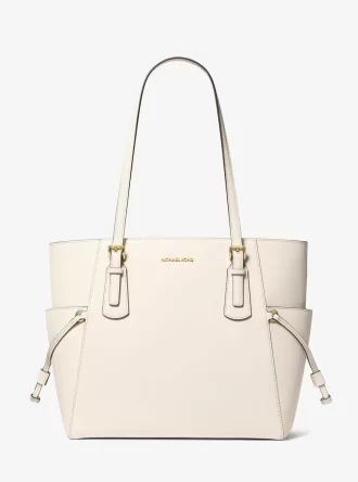 Bolso tote Voyager grande de piel saffiano