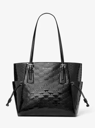Bolso tote Voyager Large con logotipo de patente grabado