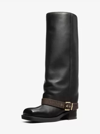 Bota Colby de cuero y logotipo exclusivo