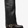 Bota Colby de cuero y logotipo exclusivo