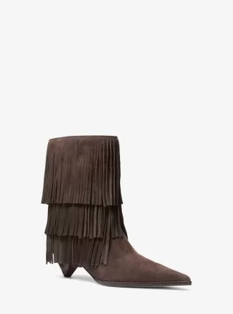 Bota de ante con flecos Jayla
