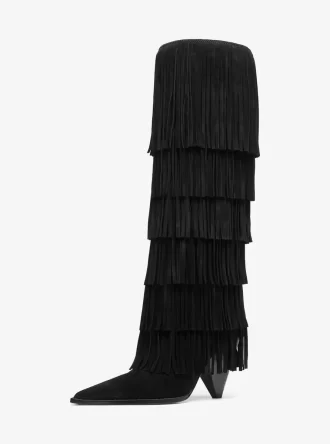 Bota de ante con flecos Jayla