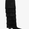 Bota de ante con flecos Jayla Bota de ante con flecos Jayla