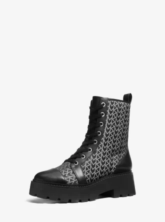 Bota de combate Blake MK2000 con logotipo en jacquard
