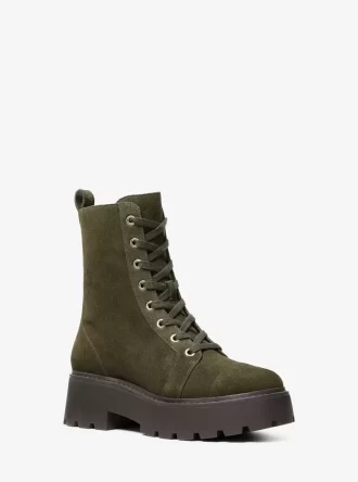 Bota de combate de gamuza Blake