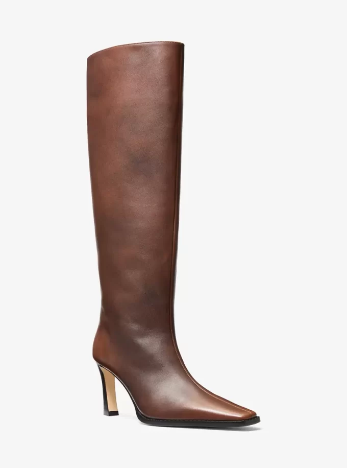 Bota de cuero bruñido Darrah