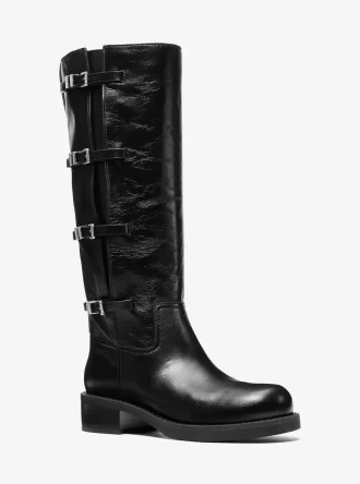 Bota de cuero craquelado Darrington