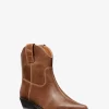 Bota de cuero desgastada Noemie Bota de cuero desgastada Noemie