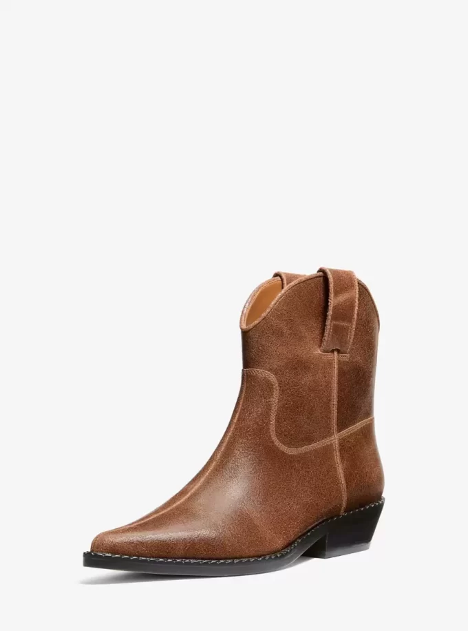 Bota de cuero desgastada Noemie Bota de cuero desgastada Noemie