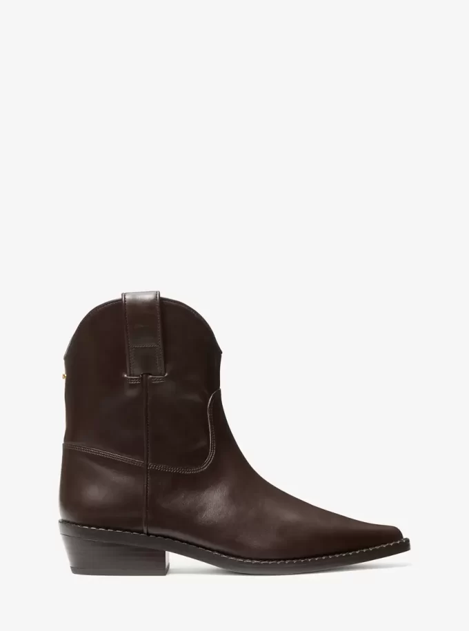 Bota de cuero Noemie
