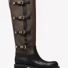 Bota de cuero y con el logotipo de la firma Darrington