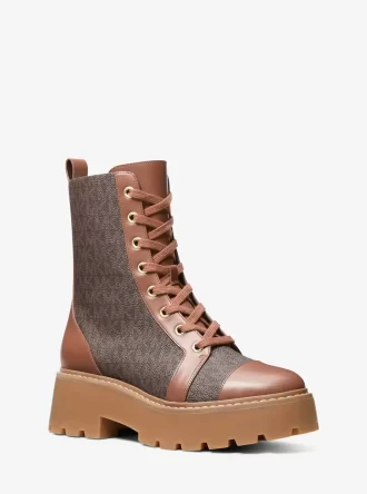 Bota de cuero y logotipo de Blake Signature