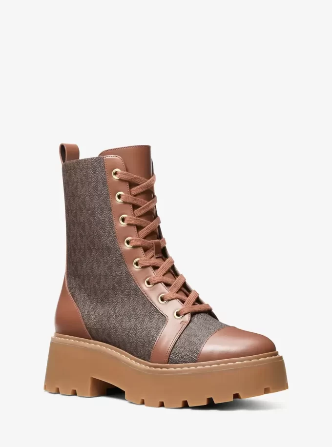 Bota de cuero y logotipo de Blake Signature
