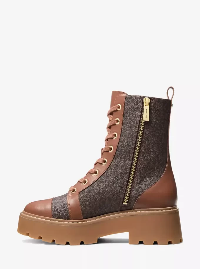 Bota de cuero y logotipo de Blake Signature